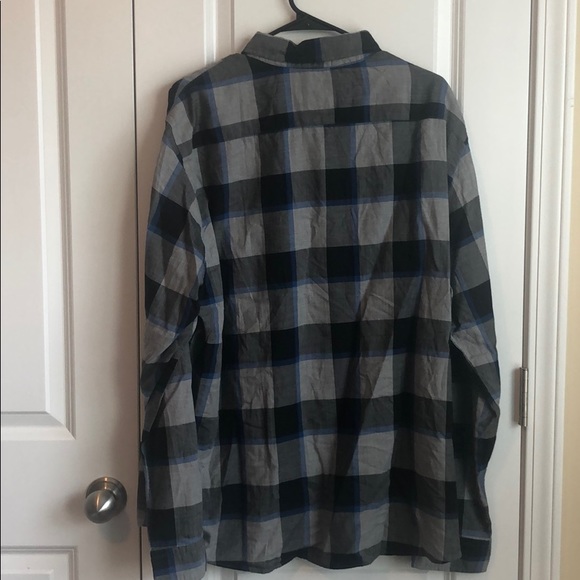Express plaid button down shirt - Picture 3 of 4